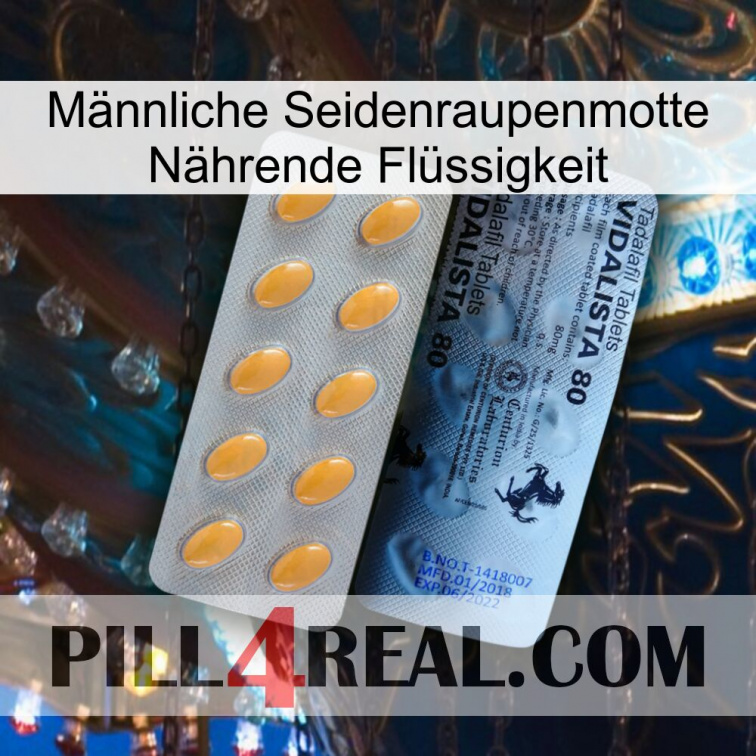 Männliche Seidenraupenmotte Nährende Flüssigkeit 44